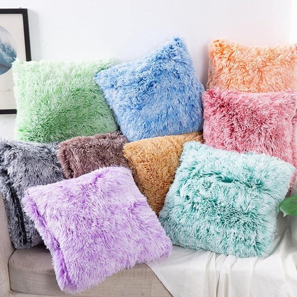 Car Soft Plush Pillow 2pcs – Soft, Stylish and Travel-Friendly